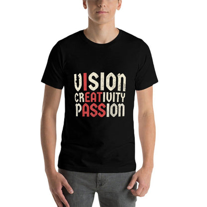 Vintage Vision Creativity Passion Funny Meme Humor Gift  Lightweight T-Shirt