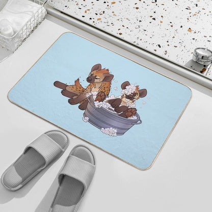Wash Your Yeens!  Fade-Resistant Bath Mat