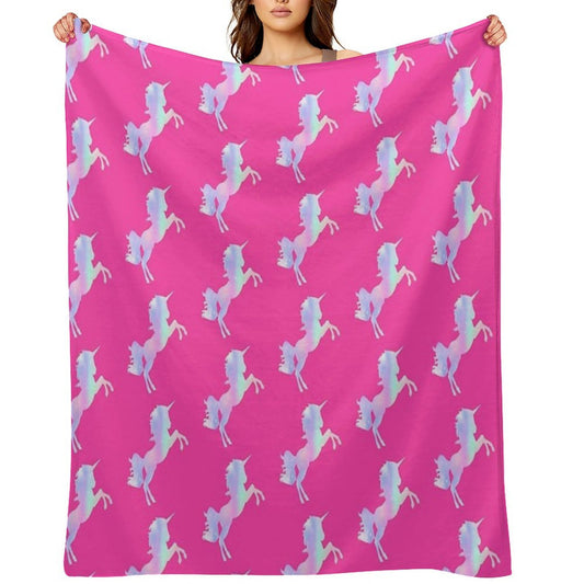 Magical Unicorn Quick-dry Throw Blanket