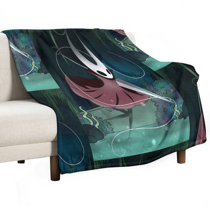 Hornet - Hollow Knight Wrinkle-free Throw Blanket
