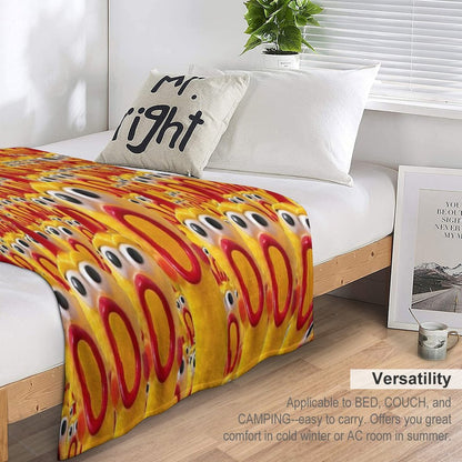 Chicken Chorus Lightweight Throw Blanket