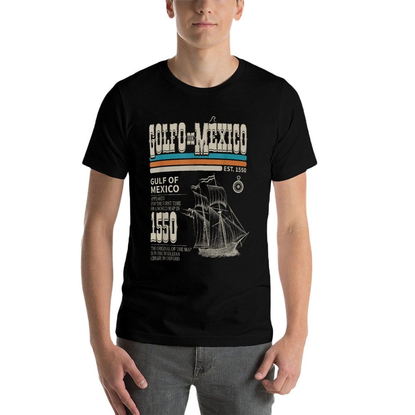 Golfo De México EST 1550 Origin Gulf of Mexico  Affordable Price T-Shirt