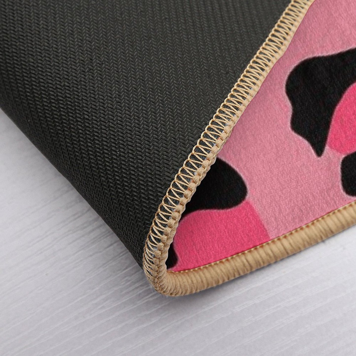 Leopard Pink  Pet-Safe Bath Mat