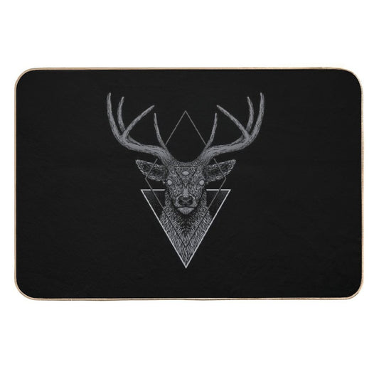 Dark Deer  Stain-Proof Bath Mat