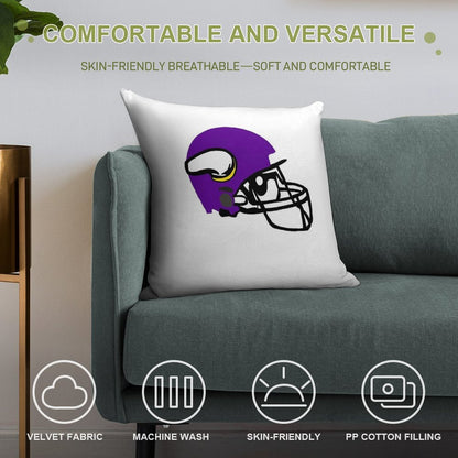 Minnesota Sports Soft Reinforced Edging Throw Pillow