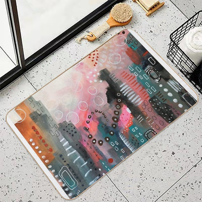 Magical City  Dirt-Trapping Bath Mat