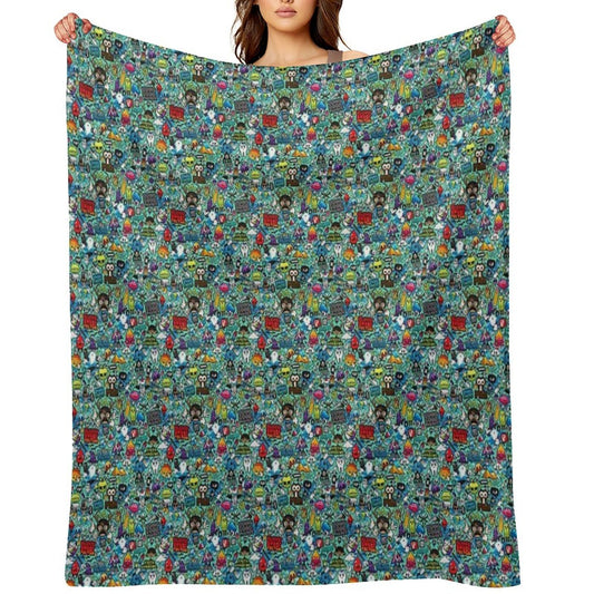 The Real World Durable Throw Blanket
