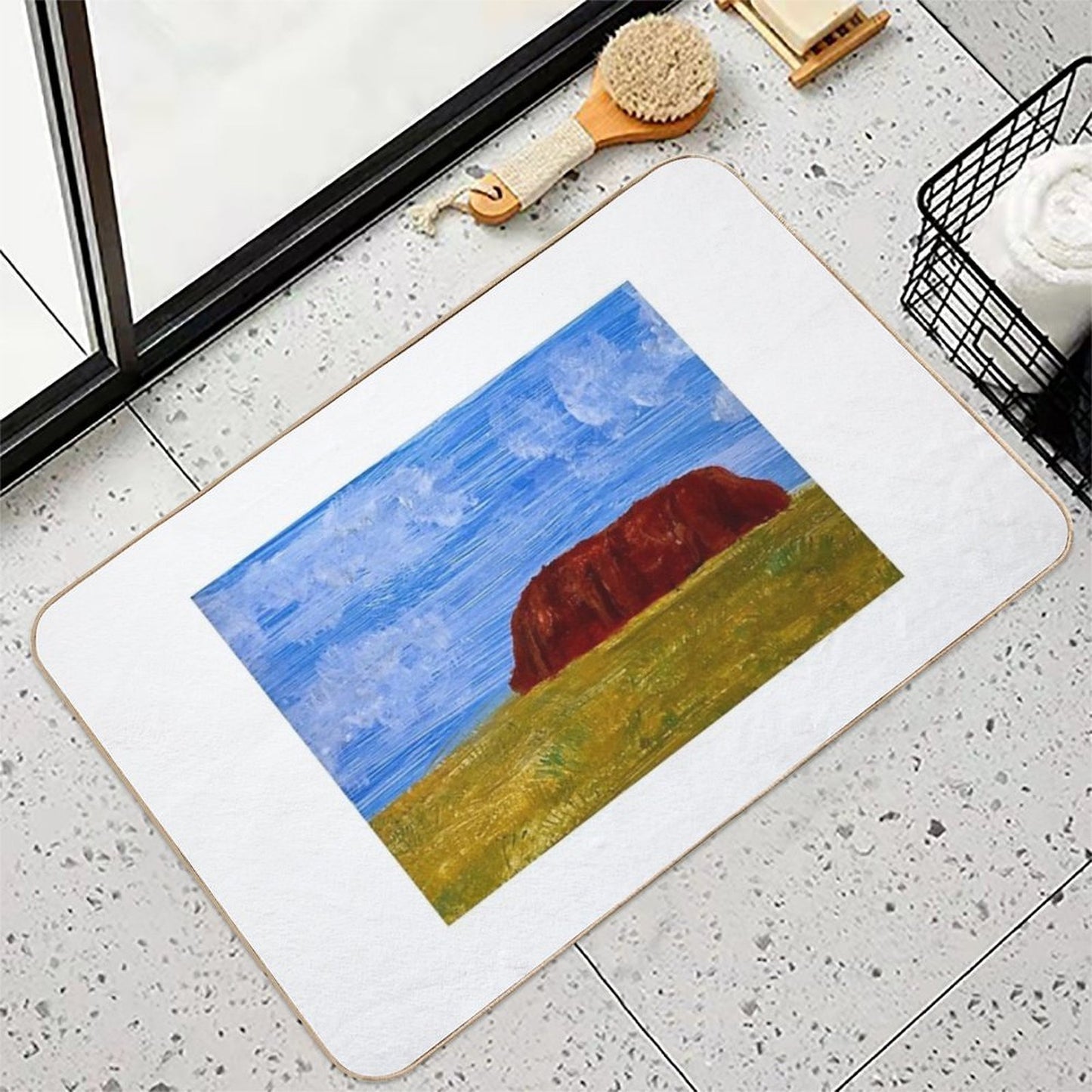 Uluru  Easy Maintenance Bath Mat