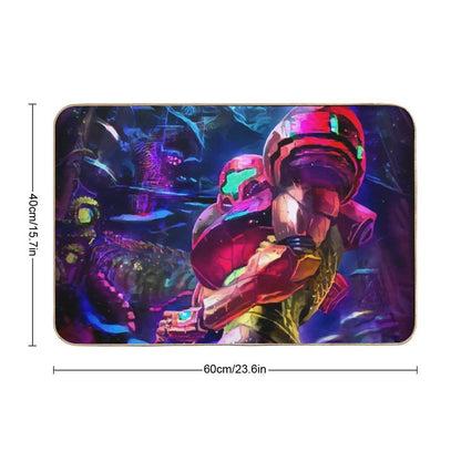 Samus Aran Metroid  Long-Lasting Bath Mat