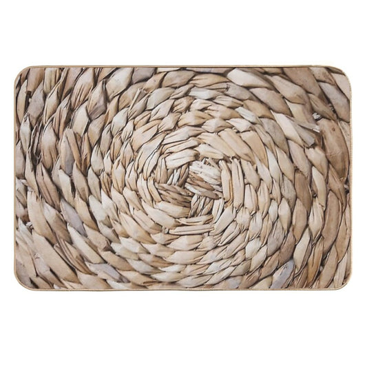 ORGANIC TEXTURE I  Easy Maintenance Bath Mat