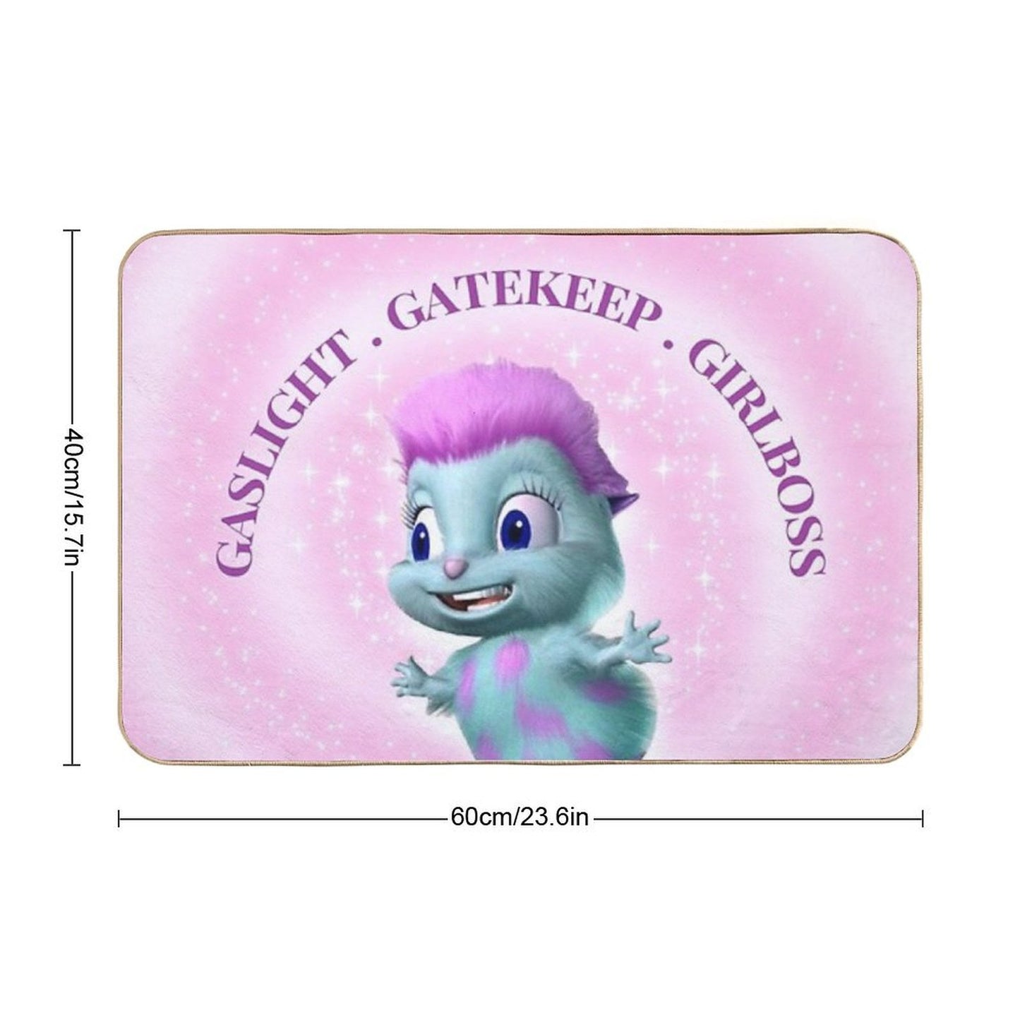 Bibble's Beliefs  Non-Slip Bath Mat