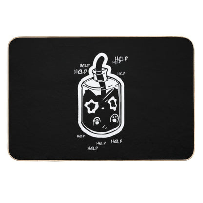 Bottled Cat  Eco-Friendly Bath Mat