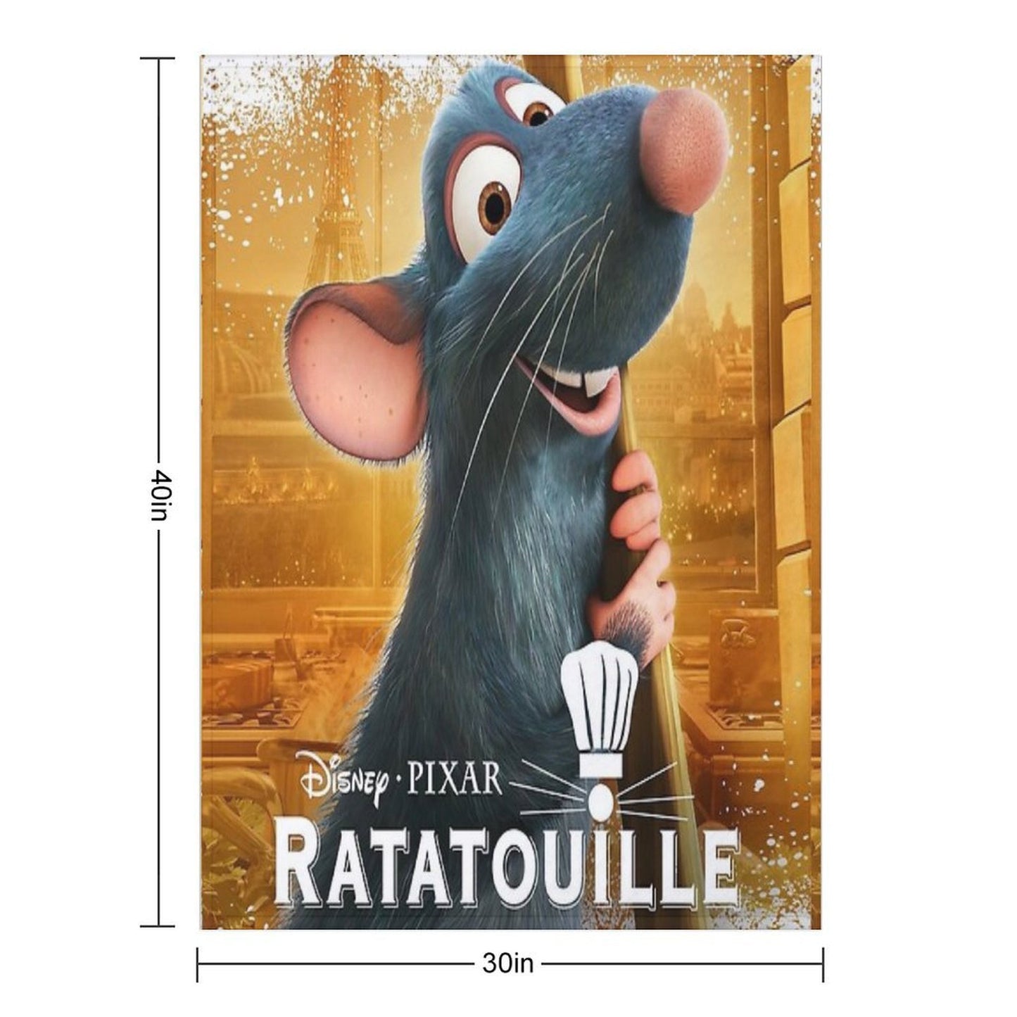 Twotik 2007 American Comedy Movie Rat A Too Ee Multi-functional Throw Blanket
