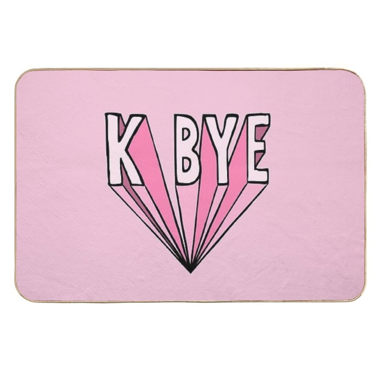 K Bye  Slip-Resistant Bath Mat