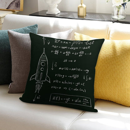 Rocket Science Soft Skin-Friendly Throw Pillow