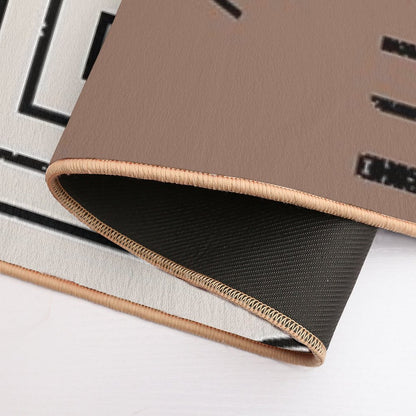 Mix It Up Geo Pattern  Repositionable Bath Mat