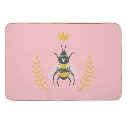 Queen Bee  Dirt-Trapping Bath Mat