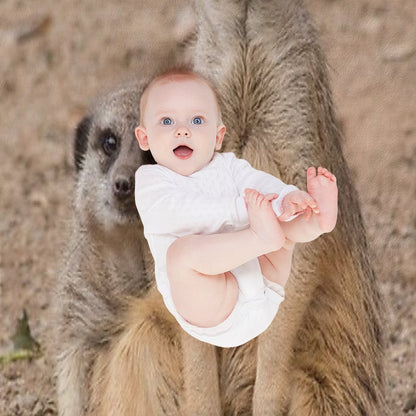 African Animals Male And Female Meerkats Anti-pilling Throw Blanket