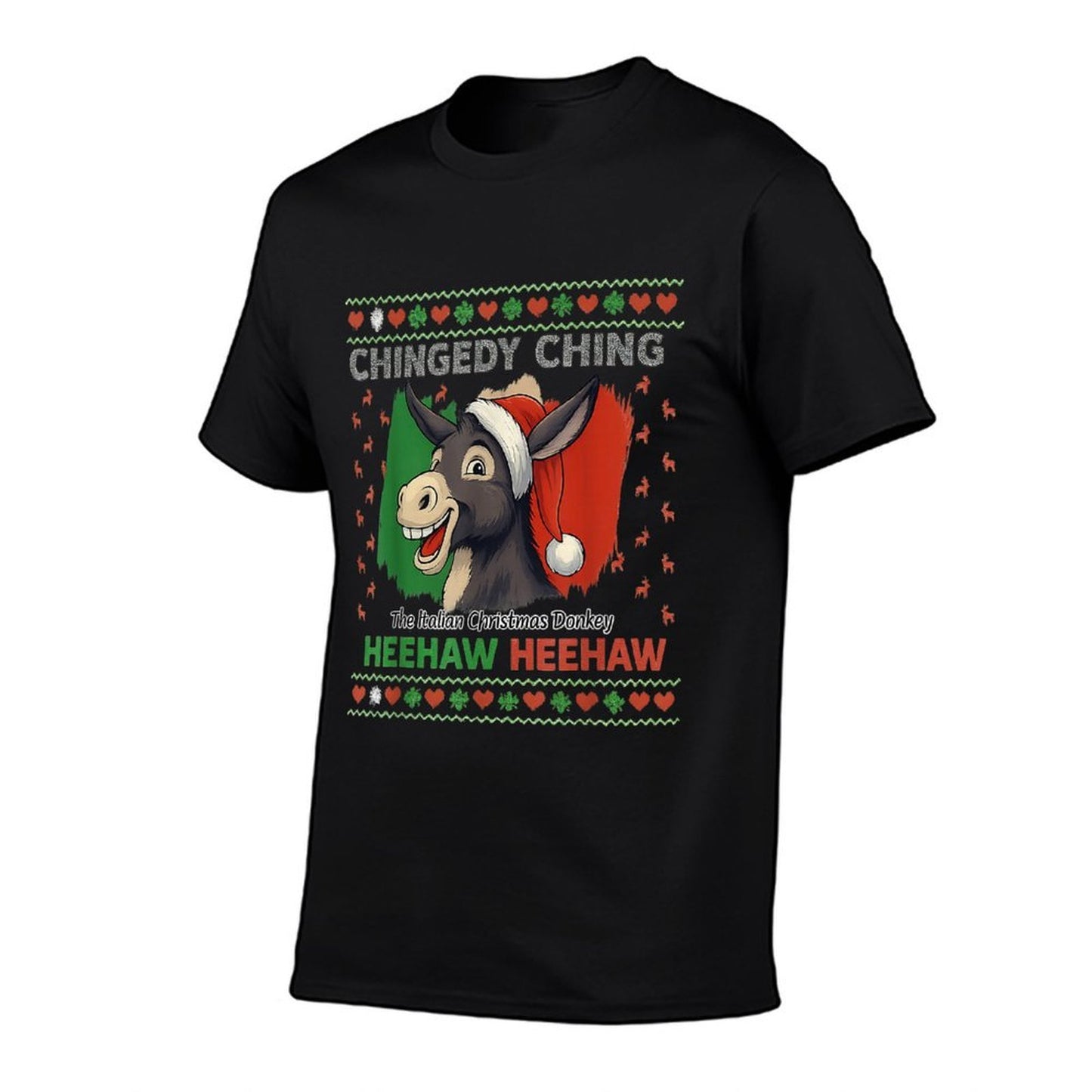 Chingedy Ching Dominick The Italian Christmas Donkey Xmas  Soft T-Shirt