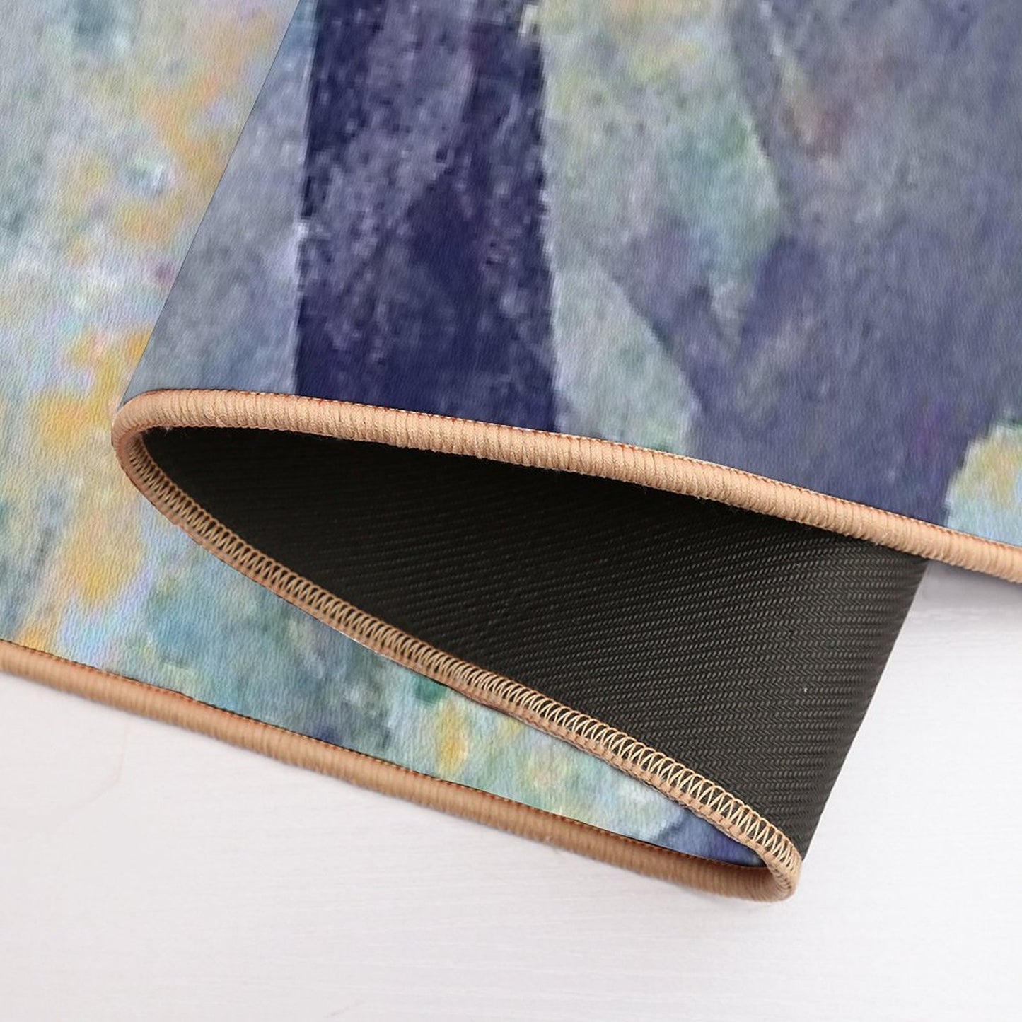 Giraffes And Trees  Easy Maintenance Bath Mat