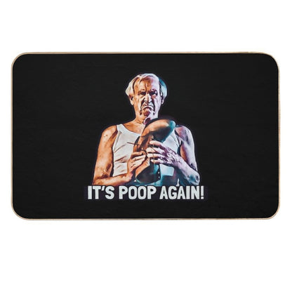 “It’s Poop Again!” Billy Madison  Easy To Clean Bath Mat