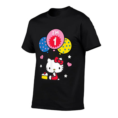 Hello Kitty I'm 1 Birthday Comfortable T-Shirt
