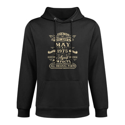 Legend Born In May 1975 50th Birthday 50 Years Old Relaxed Fit Hoodie
