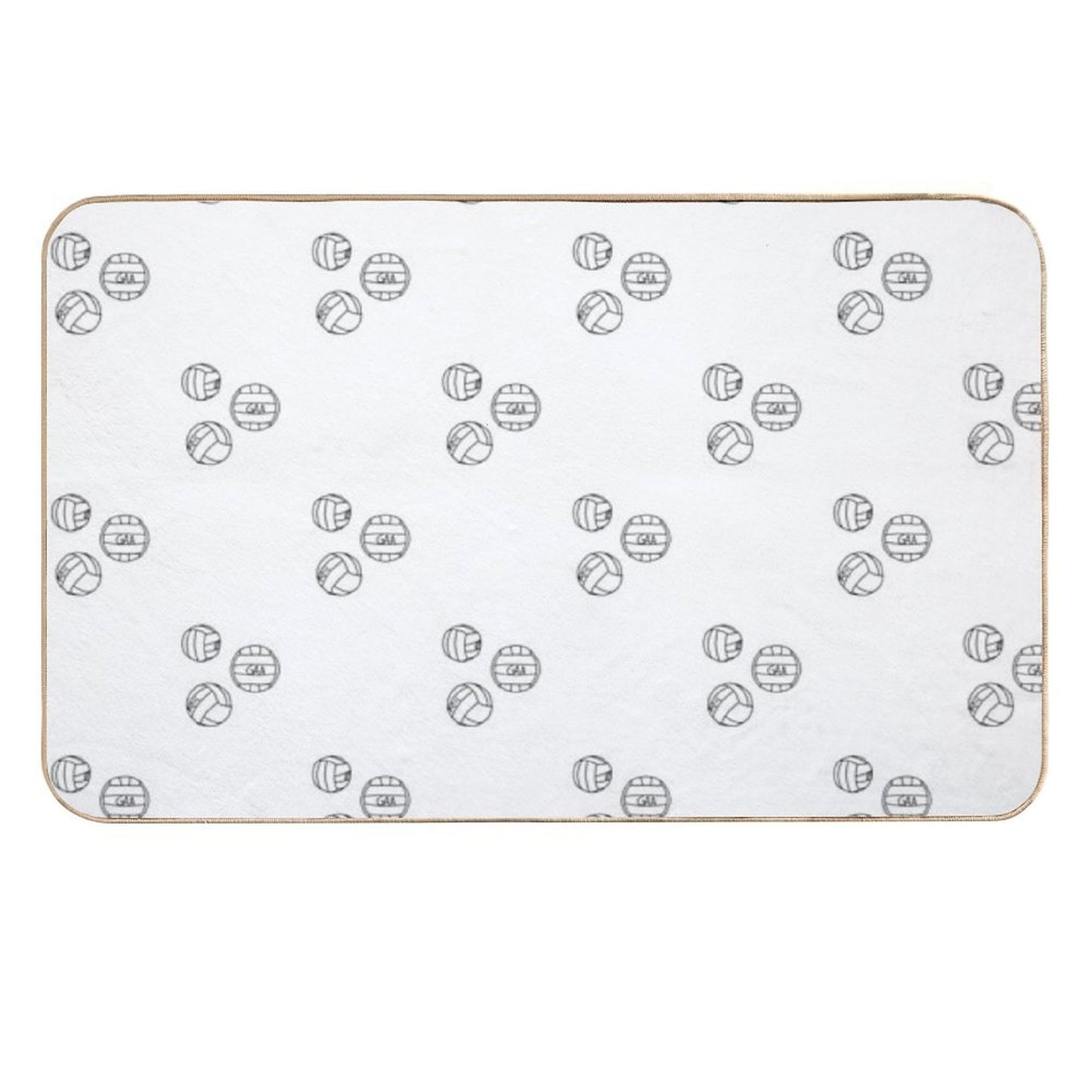 GAA Footballs  Versatile Bath Mat
