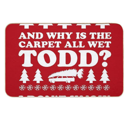 Soggy Christmas  Multi-Purpose Bath Mat