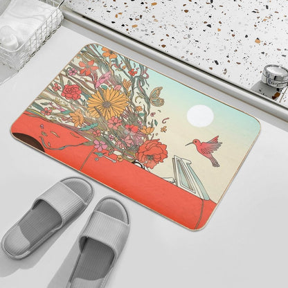 Passing Existence  Stain-Proof Bath Mat
