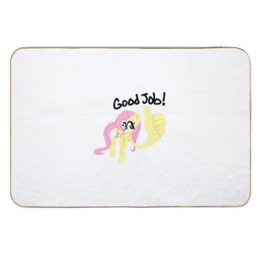 Fluttershy Good Job!  Easy To Clean Bath Mat