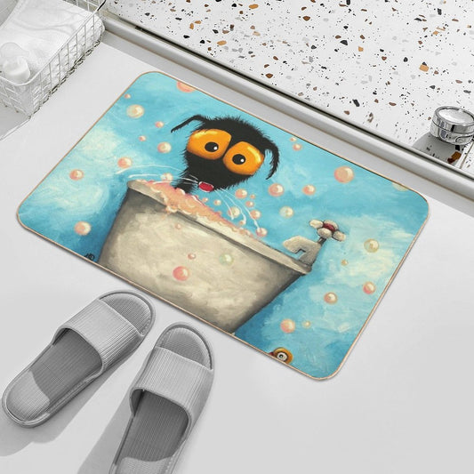 Bathtime Bubbles  Repositionable Bath Mat