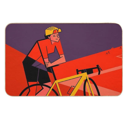 Gravel Bike  High-Traffic Bath Mat