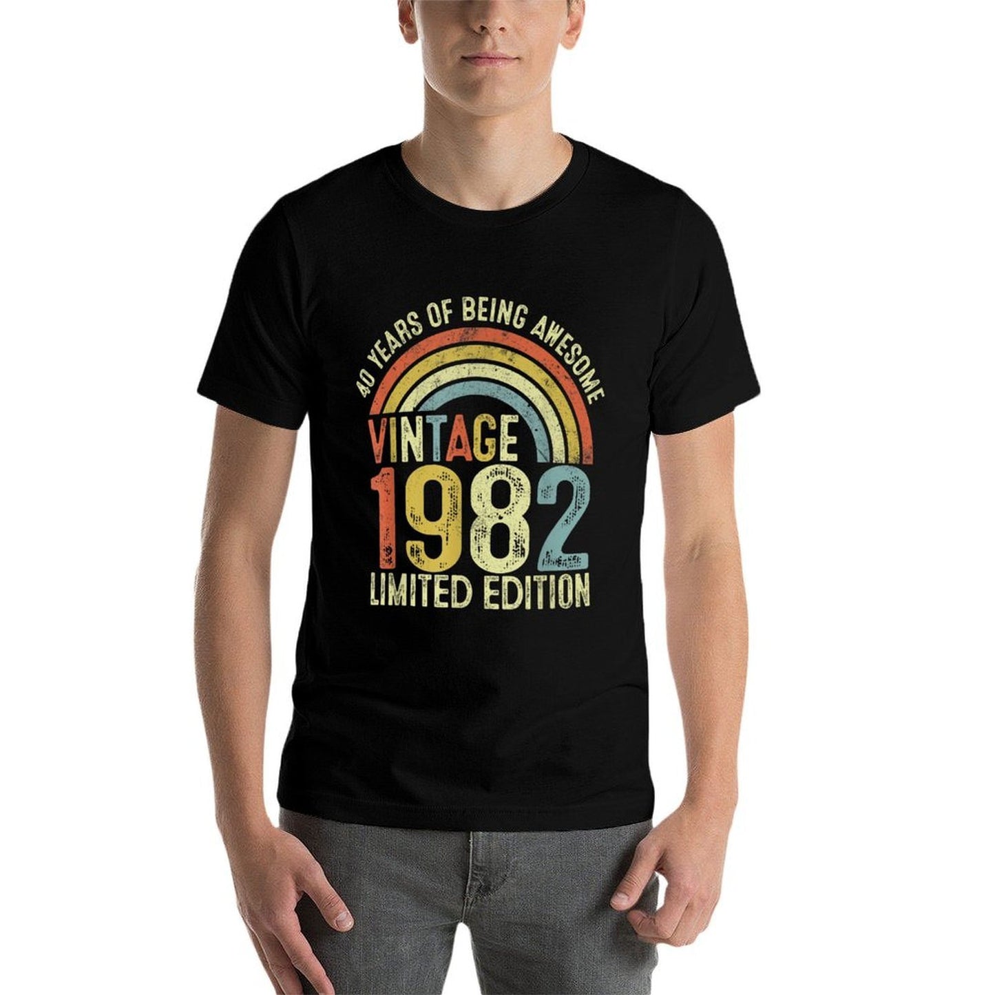 40 Year Old Gifts Vintage 1982 Limited Edition 40th Birthday  Affordable Price T-Shirt