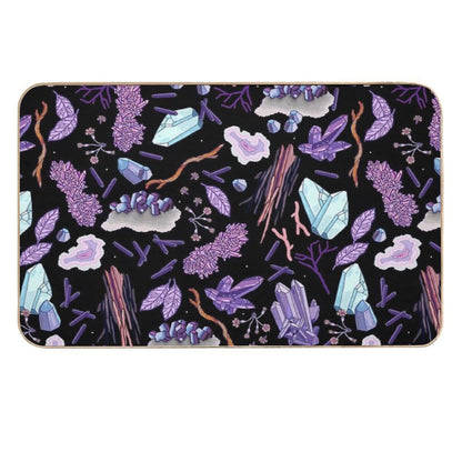 Crystals And Stones  Non-Slip Bath Mat