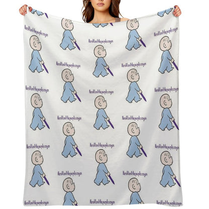 Harold And The Purple Crayon Shrink-resistant Throw Blanket