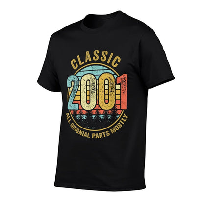 Vintage 2001 Limited Edition 21 Years Old 21st Birthday  Quick-drying T-Shirt