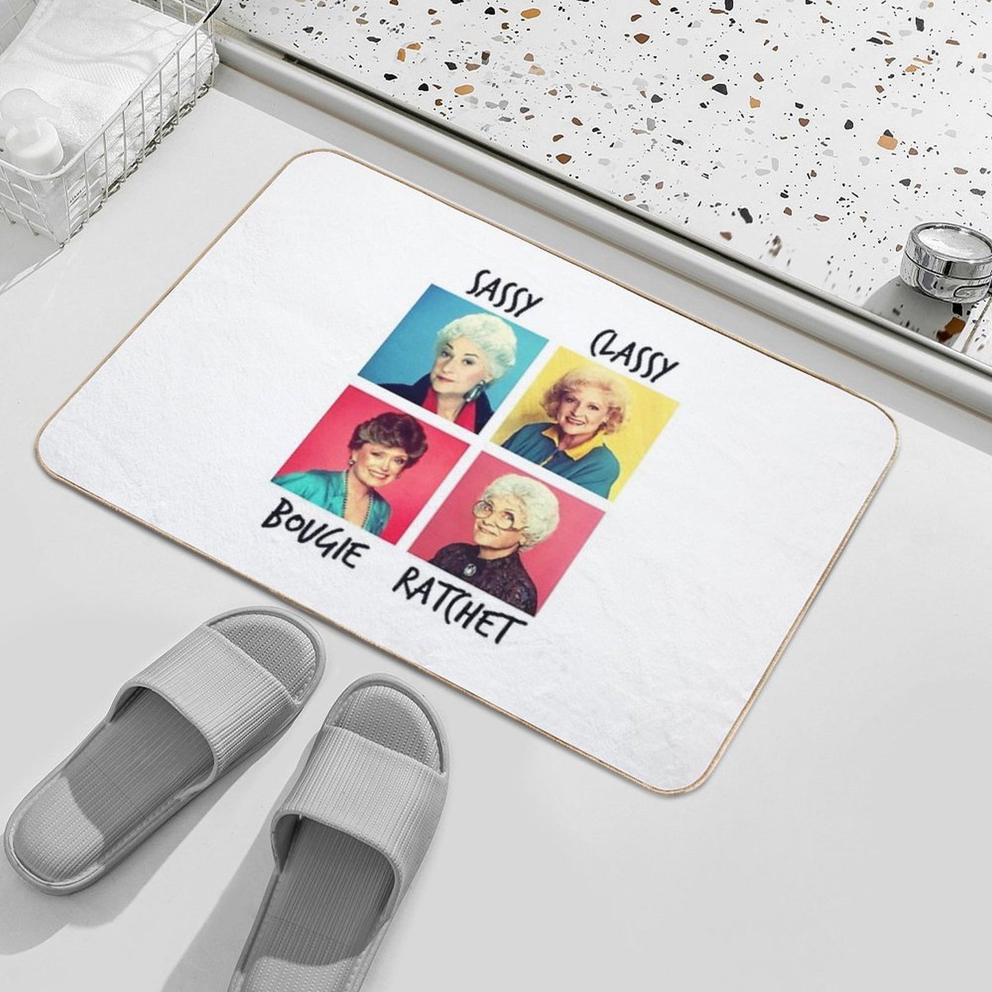 Savage Golden Girls Durable Bath Mat
