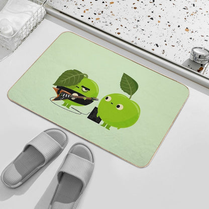 Bad Apple  Stain-Proof Bath Mat