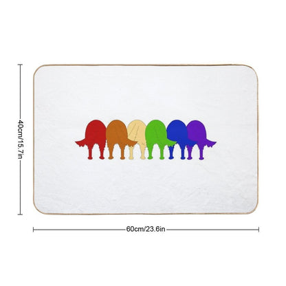 Golden Ratio Pride  Pet-Safe Bath Mat