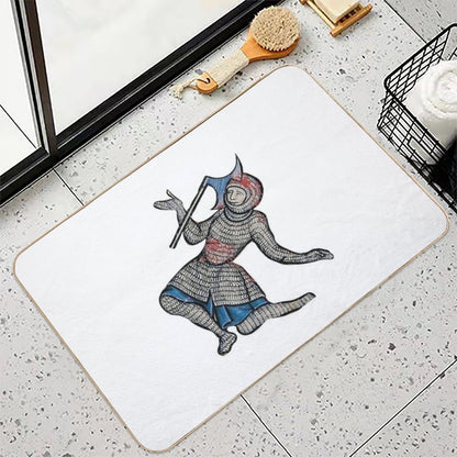 Medieval Knight Meme  High-Traffic Bath Mat