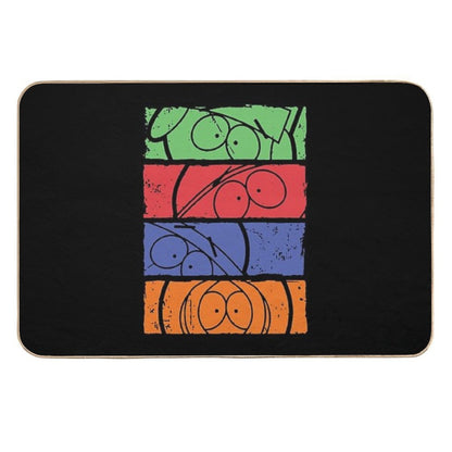 South Park Minimal Faces  Easy To Clean Bath Mat
