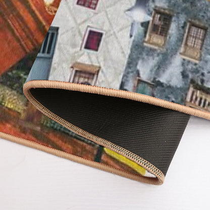 Reykjavik Rooftops  Multi-Purpose Bath Mat