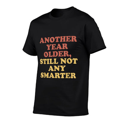 Old Men & Women Funny Saying for 40th 50th 60th Birthday  Oversized Silhouette T-Shirt