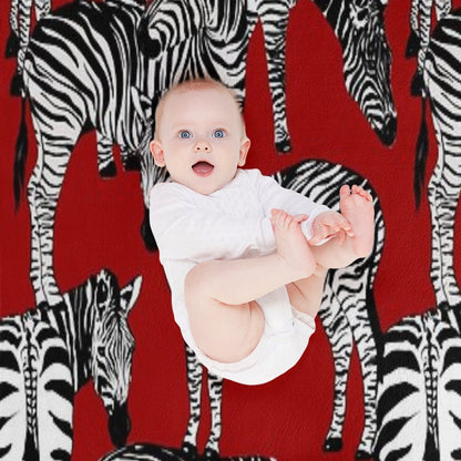 Zebra,black And White,zebra Stripes,pattern Quick-dry Throw Blanket