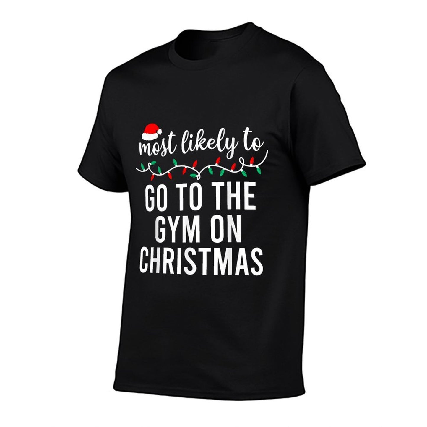 Most Likely To Christmas Matching Family Pajamas Funny  Summer-ready Fabric T-Shirt