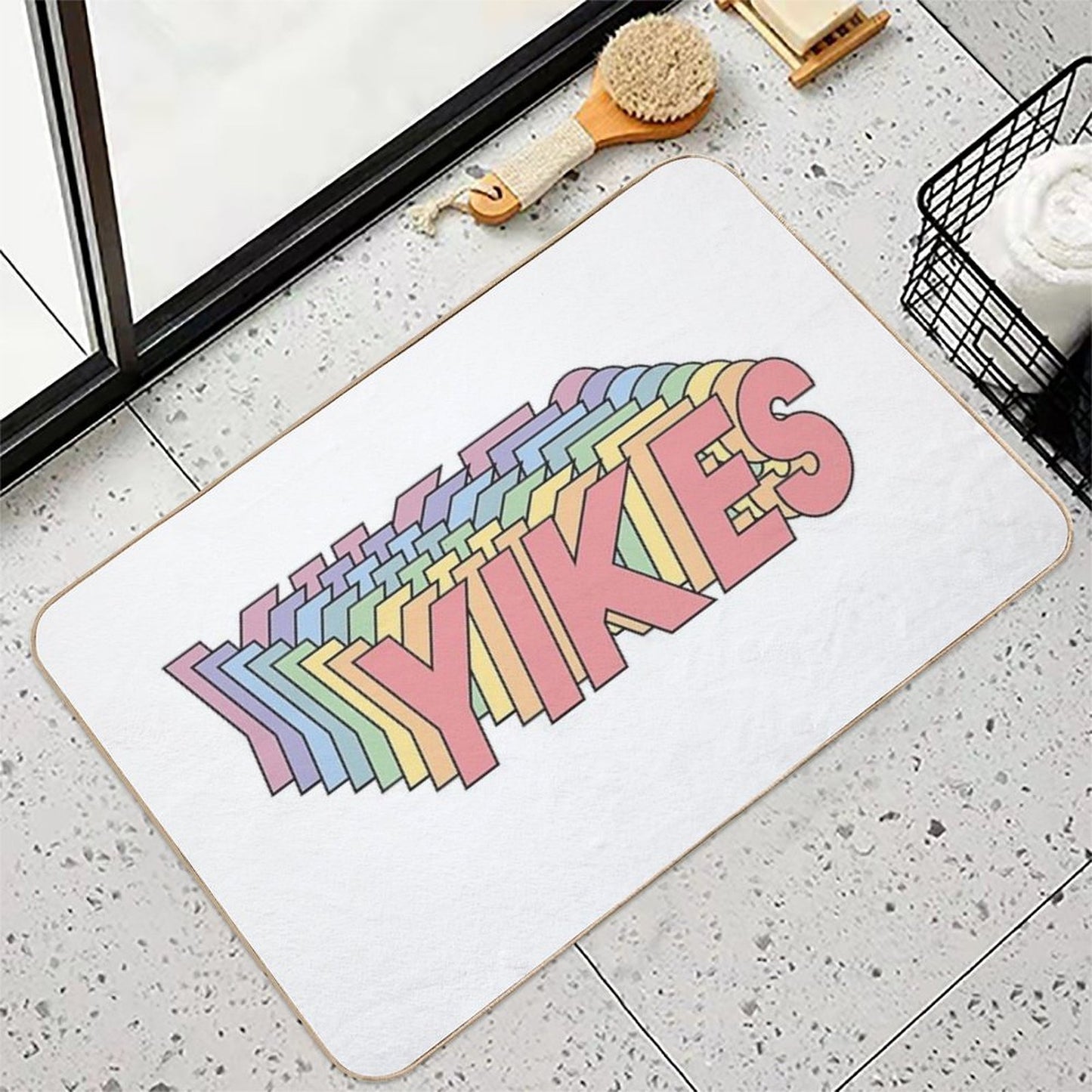 YIKES  Odorless Bath Mat