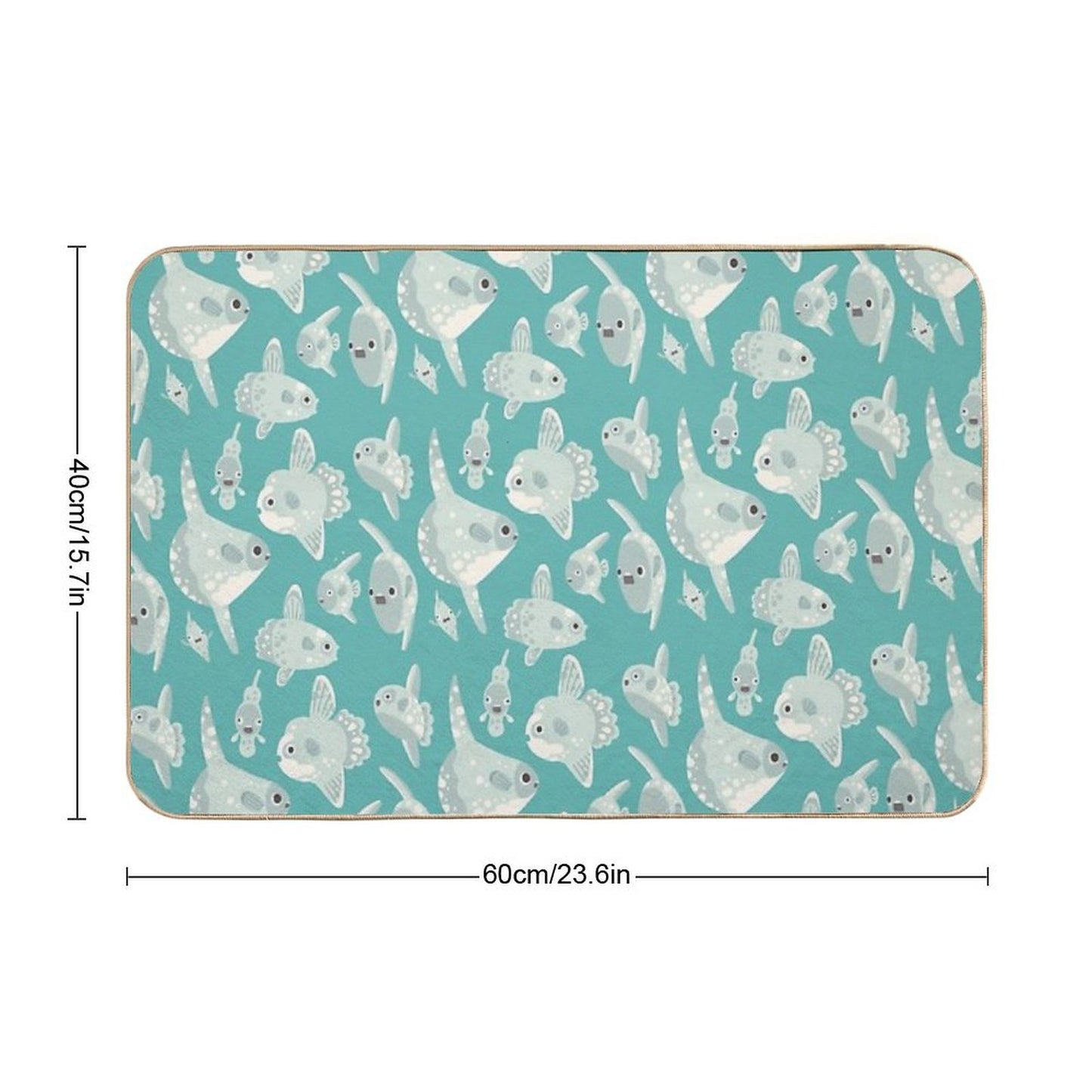Mola Mola  Absorbent Bath Mat