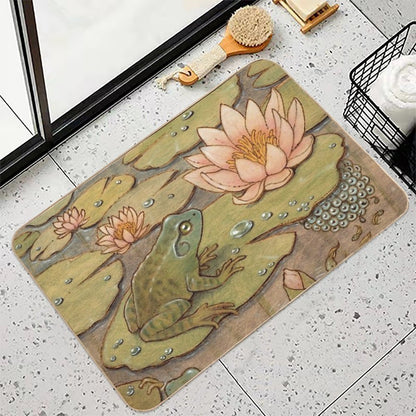 Metamorphosis Frog  Rapid-Drying Bath Mat