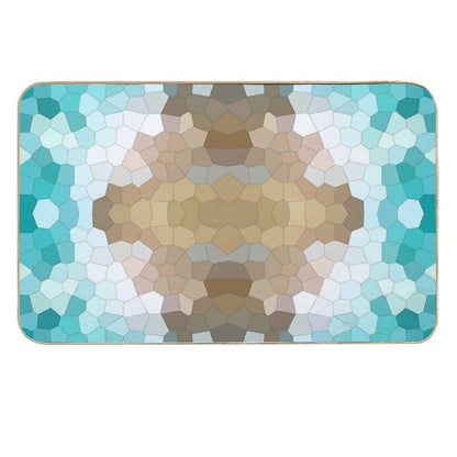 Sea Inspired Texture  Absorbent Bath Mat